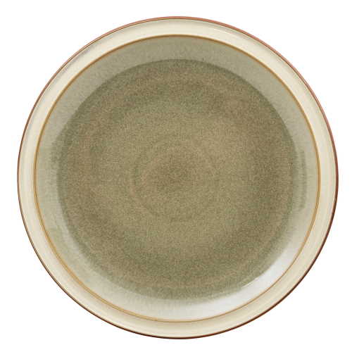 Denby Fire Green Dinner Plate