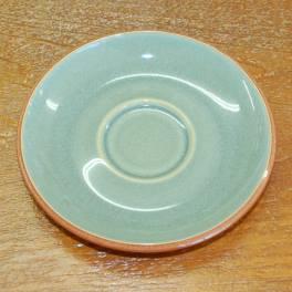 Denby Fire Green Tea Saucer