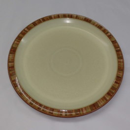 Denby Fire Stripes Dinner Plate