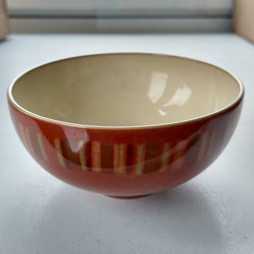 Denby Fire Stripes Rice Bowl