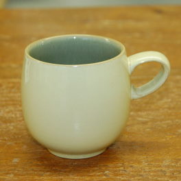 Denby Fire Yellow Small Curve Mug