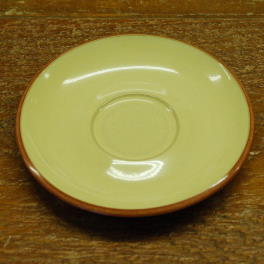 Denby Fire Yellow Tea Saucer