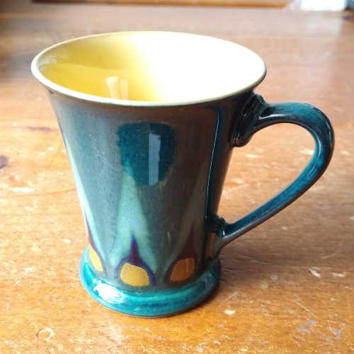 Denby Gatsby Flame Green Mug