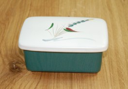 Denby Greenwheat Butter Dish - Deep Base