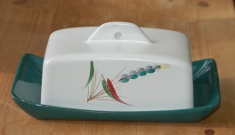 Denby Greenwheat  Butter/Cheese/ Dish