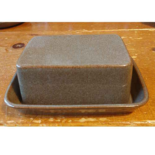 Denby Greystone Butter Dish