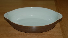 Denby Greystone Oval Roaster