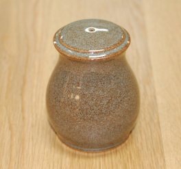 Denby Greystone (no bands) Salt Pot