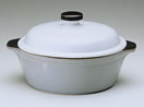 Denby Jet  Round Casserole Dish