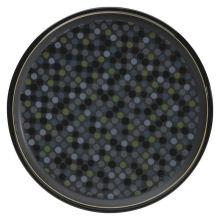 Denby Jet Dots Round Platter