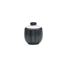 Denby Jet Stripes Covered Sugar Bowl