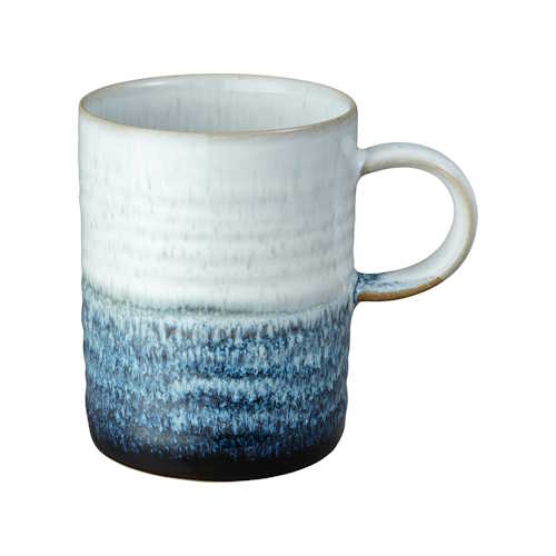 Denby Kiln Blue  Ridged Mug