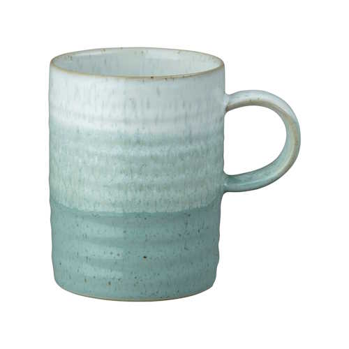 Denby Kiln Green  Ridged Mug