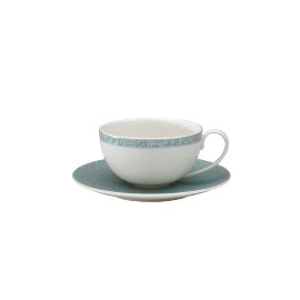 Denby Monsoon Lucille Teal  Tea Cup