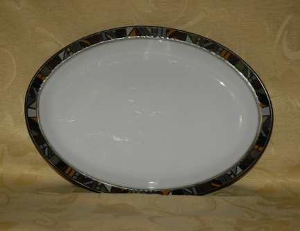 Denby Marrakesh  Oval Plate - 12.75 inch