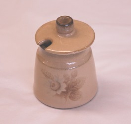 Denby Memories  Mustard Pot