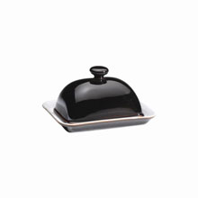 Denby Merlot  Butter Dish