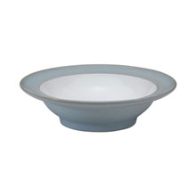 Denby Mist  Wide Rimmed Soup/Cereal Bowl