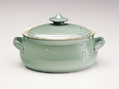 Denby Regency Green Discontinued Covered Veg Dish