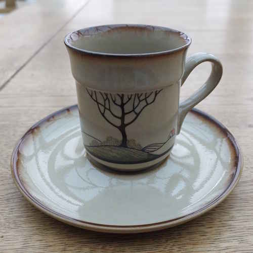 Denby Savoy Coffee Cup and Saucer