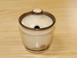 Denby Savoy  Mustard Pot