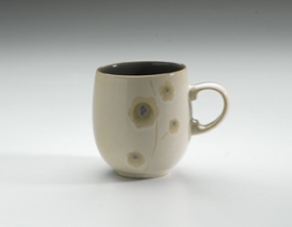 Denby Smokestone Bloom Large Curve Mug