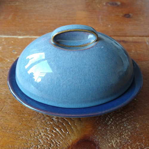 Denby Storm  Butter Dish