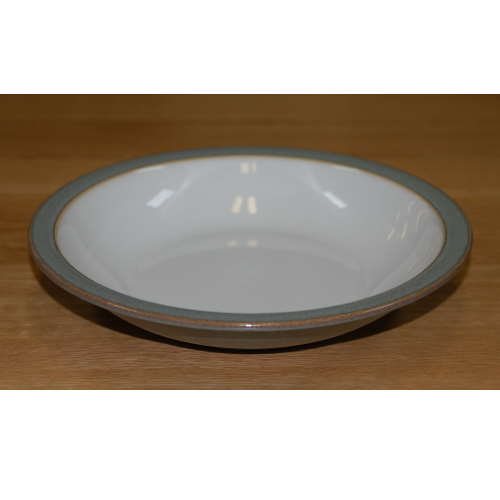 Denby Storm Grey Rimmed Bowl