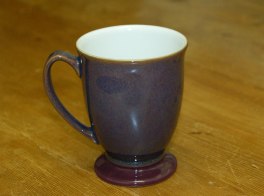 Denby Storm Plum Footed Mug