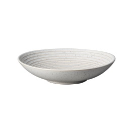 Denby Studio Blue Chalk Medium Ridged Bowl