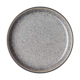 Denby Studio Grey  Medium Coupe Plates - set of 4