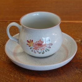 Denby Summerfields Tea Cup and Saucer
