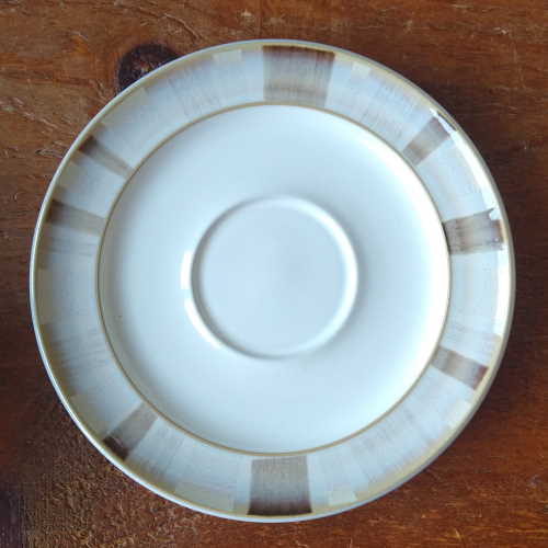 Denby Truffle Layers Wide Rimmed Tea Saucer