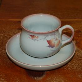 Denby Twilight  Tea Cup and Saucer