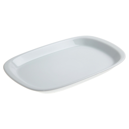 Denby White  Rectangular Plate