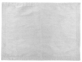 Walton Dupion Silver Placemats - Set of 2