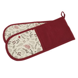 Walton Winter Garden Mulberry Double Oven Glove